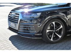 Maxton Design spoiler pod přední nárazník pro Audi Q7 Mk2 S-Line, černý lesklý plast ABS