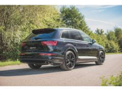 Maxton Design prodloužení spoileru pro Audi Q7 Mk2 S-Line, černý lesklý plast ABS