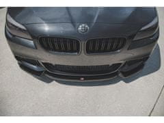 Maxton Design spoiler pod přední nárazník ver.3 pro BMW Řada 5 F10- F11, černý lesklý plast ABS