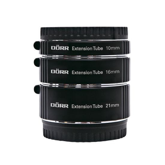 Doerr mezikroužky 10/16/21mm Digital pro Sony E