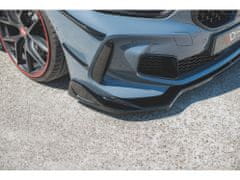 Maxton Design spoiler pod přední nárazník ver.5 pro BMW Řada 1 F40, černý lesklý plast ABS