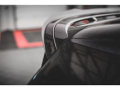 Maxton Design prodloužení spoileru pro Volkswagen Golf R Mk8, černý lesklý plast ABS