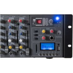 Omnitronic RM-1422FXA USB Rack Power Mixer