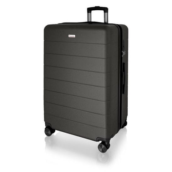 AVANCEA® Cestovní kufr DE2966 Šedý L 76x50x33 cm