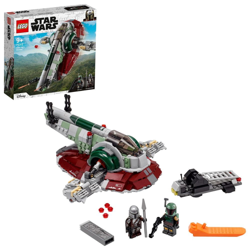 LEGO Star Wars 75312 Boba Fett a jeho kosmická loď