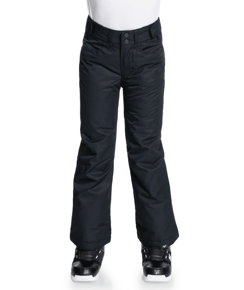 Roxy dívčí snowboardové/lyžařské kalhoty Backyard Snow Pants ERGTP03035-KVJ0 12 černá