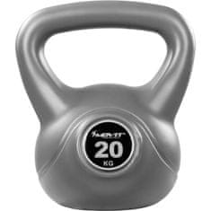 shumee Kettlebell činka šedá - 20 kg