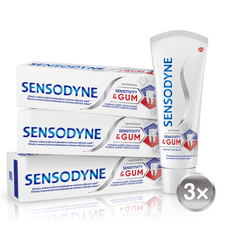 Sensodyne Sensitivity&Gum Whitening zubní pasta 3x 75 ml