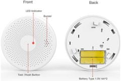 iQtech SmartLife Combo CO + Kouřový detektor, CS01W, Wi-Fi (IQTB120)