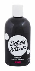 Pink 355ml detox wash charcoal body wash, sprchový gel