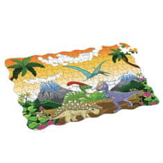 Rappa Puzzle dinosauři, 208 ks, 90 x 64 cm