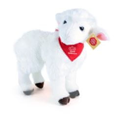 Rappa plyšová ovce s velikonočním šátkem, 34 cm