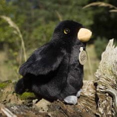 Rappa Plyšový pták kos stojící 20 cm ECO-FRIENDLY