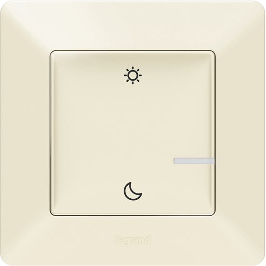 LEGRAND ovladač scénářů den/noc Valena Life With Netatmo, bezdrátový, béžová (752289)