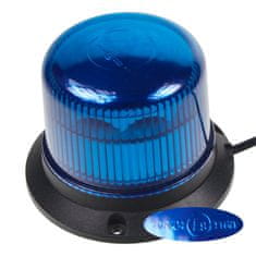 Stualarm PROFI LED maják 12-24V 10x3W modrý magnet ECE R10 121x90mm (911-E30mblu)