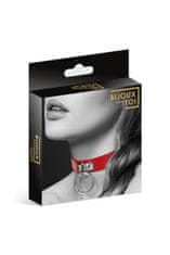 Bijoux Indiscrets Bijoux Pour Toi Collar Metal Ring BDSM červený