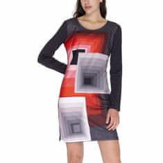 Desigual Šaty Woman Knitted Dress Long Sleeve S