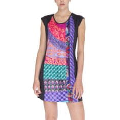 Desigual Šaty Woman Knitted Dress Short Sleeve M