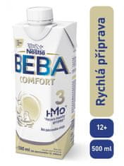 BEBA COMFORT 3 HM-O, batolecí tekutá mléčná výživa, 12x 500 ml