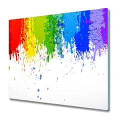 tulup.cz Skleněná krájecí deska Rainbow spots 2x30x52 cm