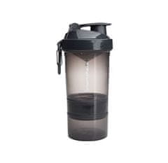 SmartShake SmartShake Šejkr Original2go se zásobníky 600 ml dark grey