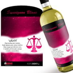 IMPAR SUBLIMACE Víno Váhy (23.9. - 22.10.) - Červené provedení - Bílé víno