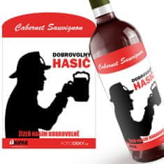 IMPAR SUBLIMACE Víno Dobrovolný hasič - Červené víno