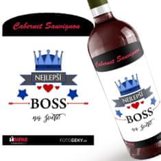 IMPAR SUBLIMACE Víno Nejlepší boss na světě - Červené víno