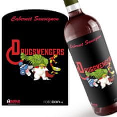 IMPAR SUBLIMACE Víno Drugsvengers - Červené víno