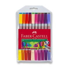 Faber-Castell Fixy Faber Castell oboustranné 20ks