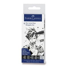 Faber-Castell Popisovač Faber Castell Pitt Artist Pen Manga Mangaka 6ks