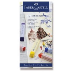 Faber-Castell Suché křídy Faber Castell pap.krabička 12ks