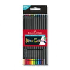 Faber-Castell Pastelky Faber Castell trojhranné Black Edition 12 ks