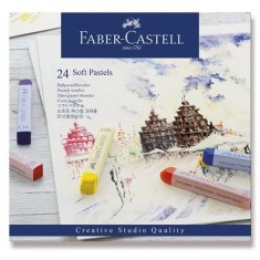 Faber-Castell Suché křídy Faber Castell pap.krabička 24ks