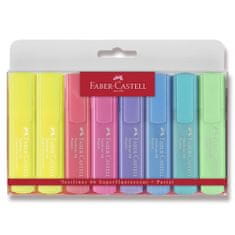 Faber-Castell Zvýrazňovač Faber Castell Textliner 1546 pastel. sada 8ks