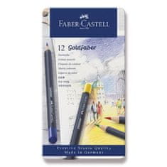 Faber-Castell Pastelky Faber Castell Goldfaber plechová krabička 12ks