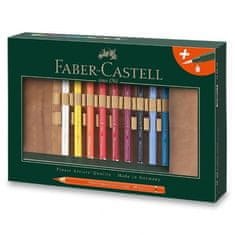 Faber-Castell Pastelky Faber Castell Polychromos 30 ks+přísl rol. pouzdro