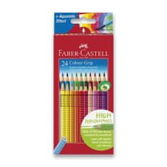 Faber-Castell Pastelky Faber Castell trojboké GRIP rozmyv. - 24 ks