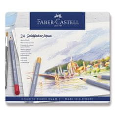 Faber-Castell Pastelky Faber Castell Goldfaber Aqua plech. krabička 24ks