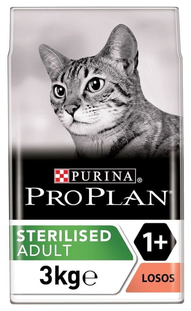 Purina Pro Plan Cat STERILISED losos 3 kg