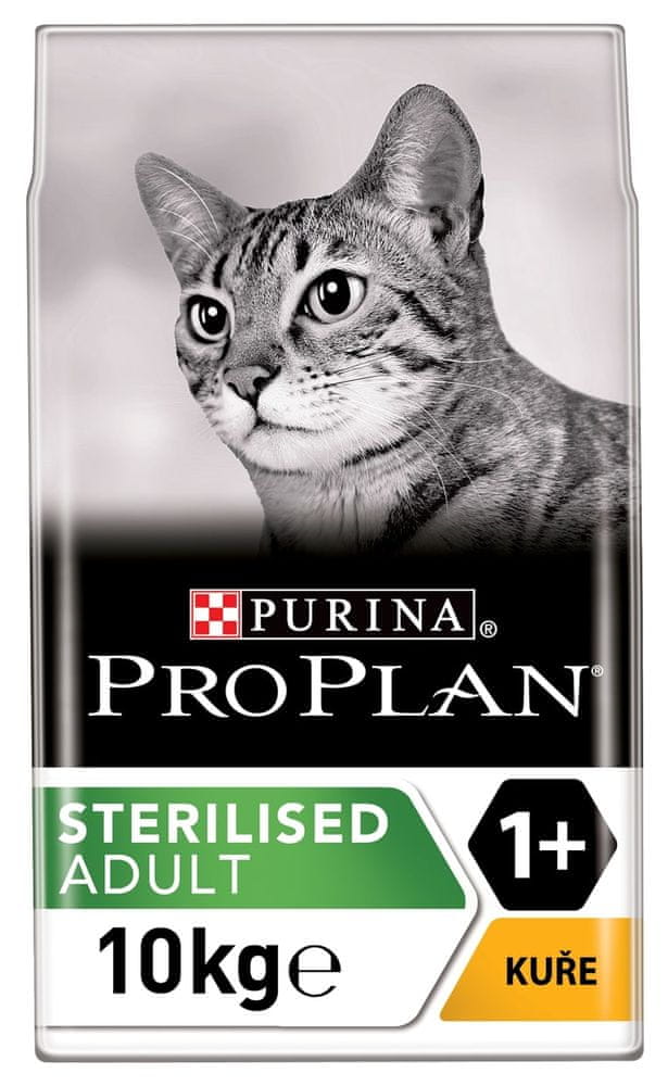 Purina Pro Plan Cat STERILISED kuře 10 kg