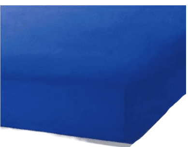 Bavlissimo Prostěradlo 90 x 200 cm modrá