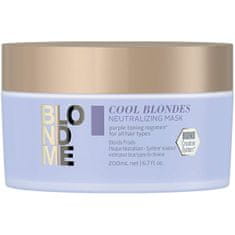 Schwarzkopf Prof. Vyživující maska neutralizující žluté tóny Cool Blondes (Neutralizing Mask) (Objem 200 ml)