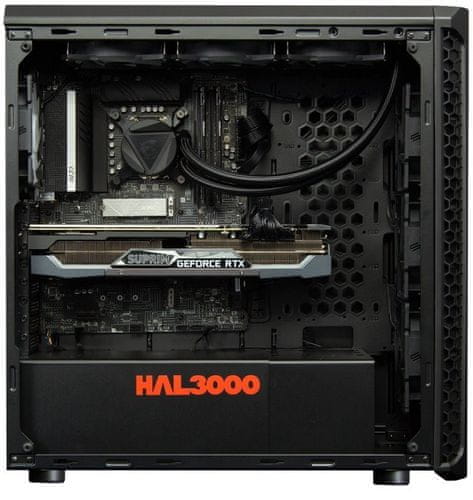 Herní počítač HAL3000 Master Gamer Elite-K 3080 Ti Intel Core i7 11 generace procesor moderní doba vysoká frekvence 3,6 GHz 5 GHz bezproblémový výkon svižný