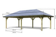 KARIBU carport KARIBU KIRN 3 68846