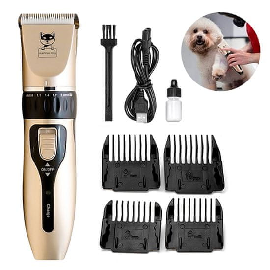 BEMI INVEST Pet Clipper stříhací strojek 6680