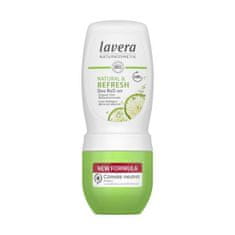 Lavera Osvěžující kuličkový deodorant s vůní limetky Refresh (Deodorant Roll-on) 50 ml