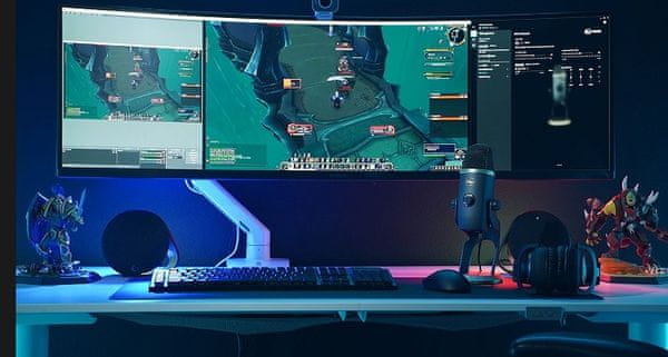 Herný mikrofon Blue Yeti X on-line, chat, streaming, wow, world of warcraft, špeciálna edícia, čistý zvuk