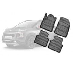 FROGUM Koberce gumové 3D Proline Citroen C3 Aircross od 2017 -