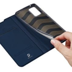 Dux Ducis Skin Pro knížkové kožené pouzdro na Samsung Galaxy A52 5G/4G, modré